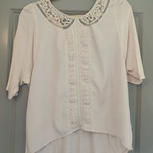 Cream Blouse